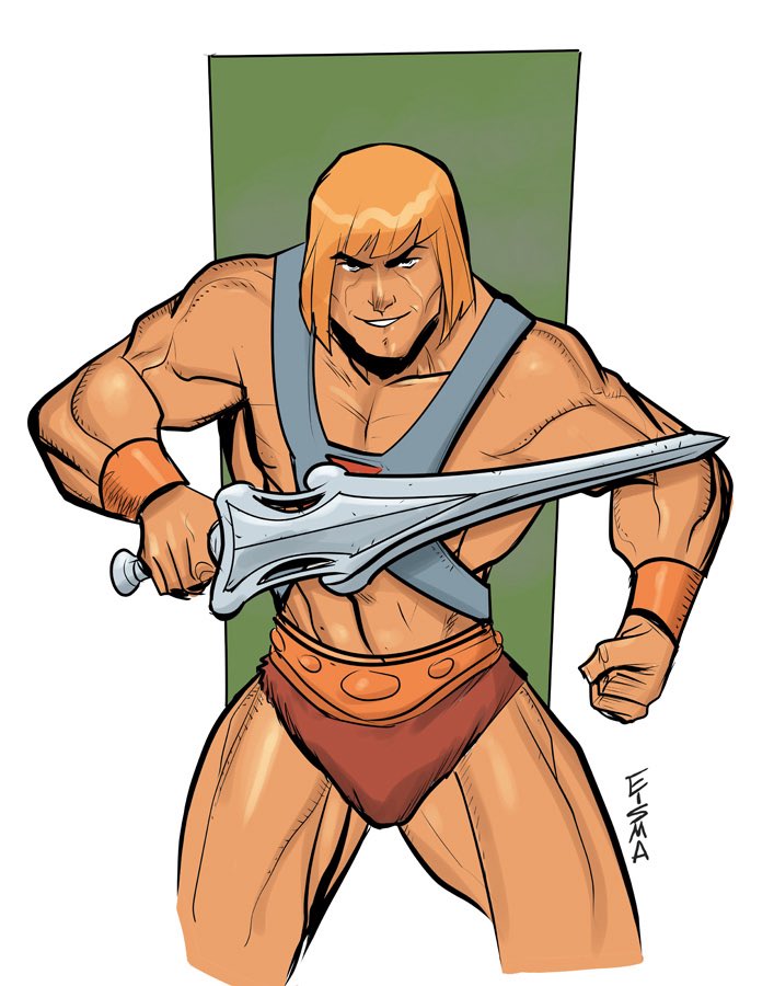 Supajoe's tweet photo. She-Ra + more of my Masters of the Universe art over the years. Love drawing these characters! Designs are really cool and the bright colors are so fun to render https://t.co/xqlDoeOYCD