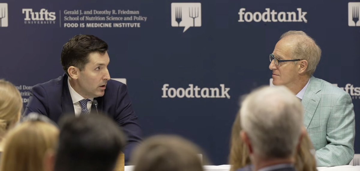 foodtank's tweet photo. "We have seen in the past two years the first decline in obesity in modern history." -Calley Means, Senior Advisor, United States Department of Health and Human Services

Tune in LIVE https://t.co/PFh4AsTb75 #FoodTank https://t.co/EdmzZ3sY5A