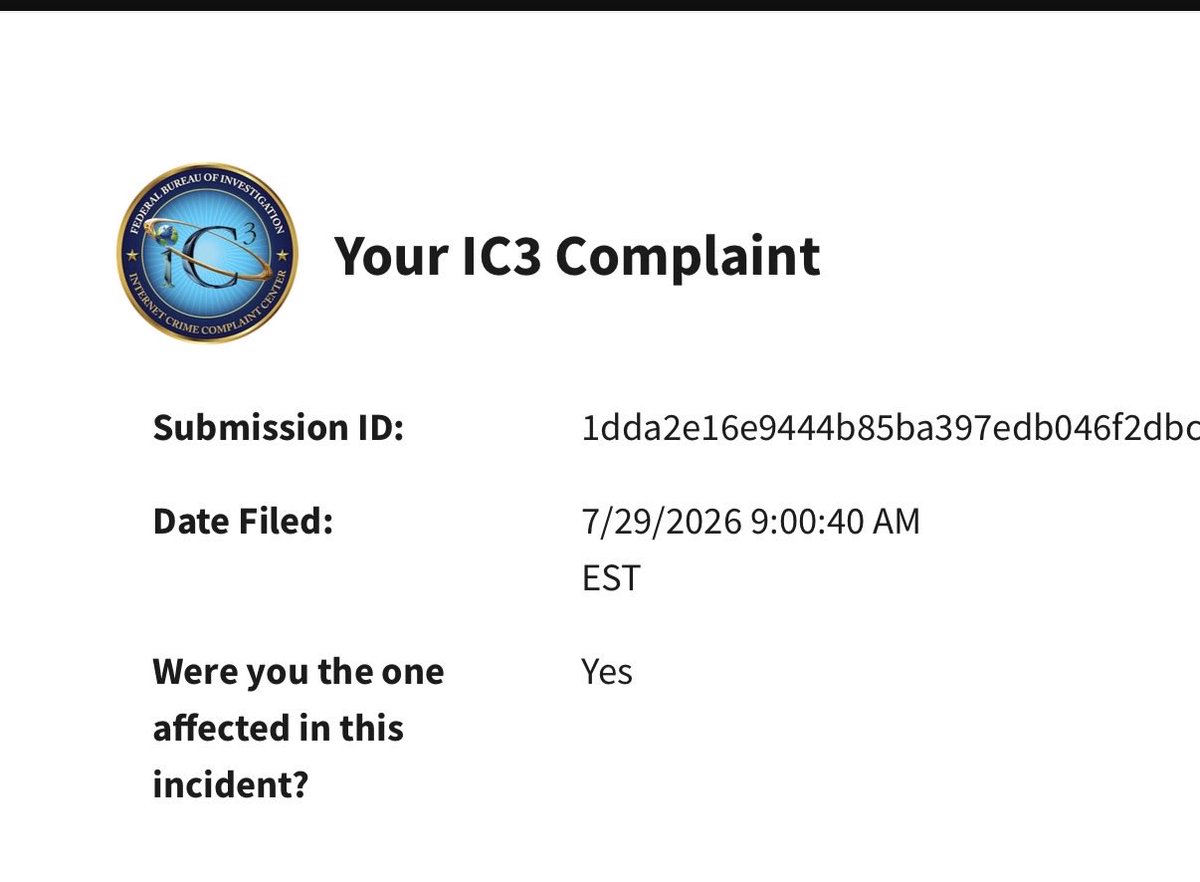 Tom23634048's tweet photo. URGENT: Withdrawal Issue Report – BitMart Users Need Answers
@BitMartExchange @sheldonbitmart @SECGov @IC3Gov
I am reporting an unresolved withdrawal issue with BitMart.
I submitted a withdrawal request 3 days ago, and my assets have still not arrived in my wallet. The withdrawal has not been properly resolved, and I have received no satisfactory explanation regarding the status of my funds.
I have already submitted reports and complaints to IC3 (Internet Crime Complaint Center) and the U.S. Securities and Exchange Commission (SEC)regarding this matter.
Attached are screenshots confirming my reports.
I am requesting immediate clarification from BitMart regarding:
1The current status of my withdrawal
2The location and security status of my assets
3The reason for this delay
4A clear timeline for resolution
Users deserve transparency, accountability, and timely access to their own assets.
I hope BitMart and relevant authorities will investigate this matter and provide a prompt resolution.
#BitMart #Crypto #WithdrawalIssue #CryptoSecurity #SEC #IC3