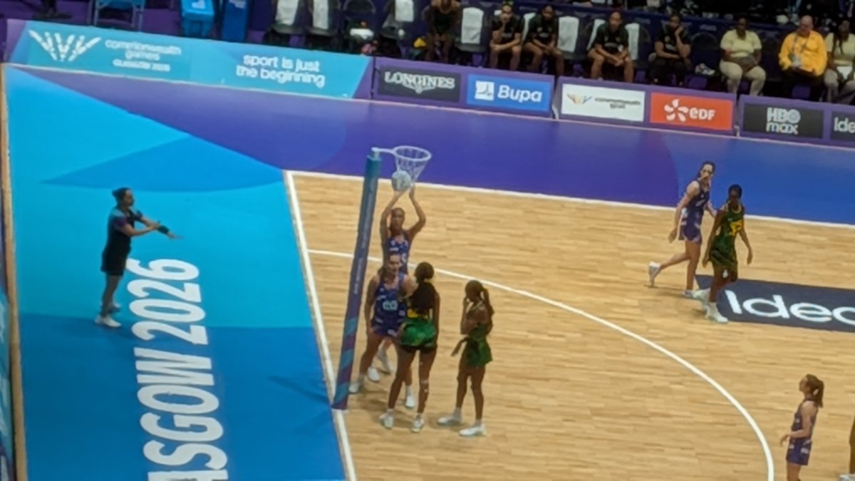 skif45's tweet photo. 🎪 @Glasgow_2026
🏐 Netball Preliminary Round
🏴 @Team_Scotland 43
🇯🇲 @NetballJamaica 45
🏴 @EnglandNetball 94
🇹🇴 #TongaNetball 32
🏟️ @OVOHydro
📅 29 July 2026 https://t.co/D8adL3iuod