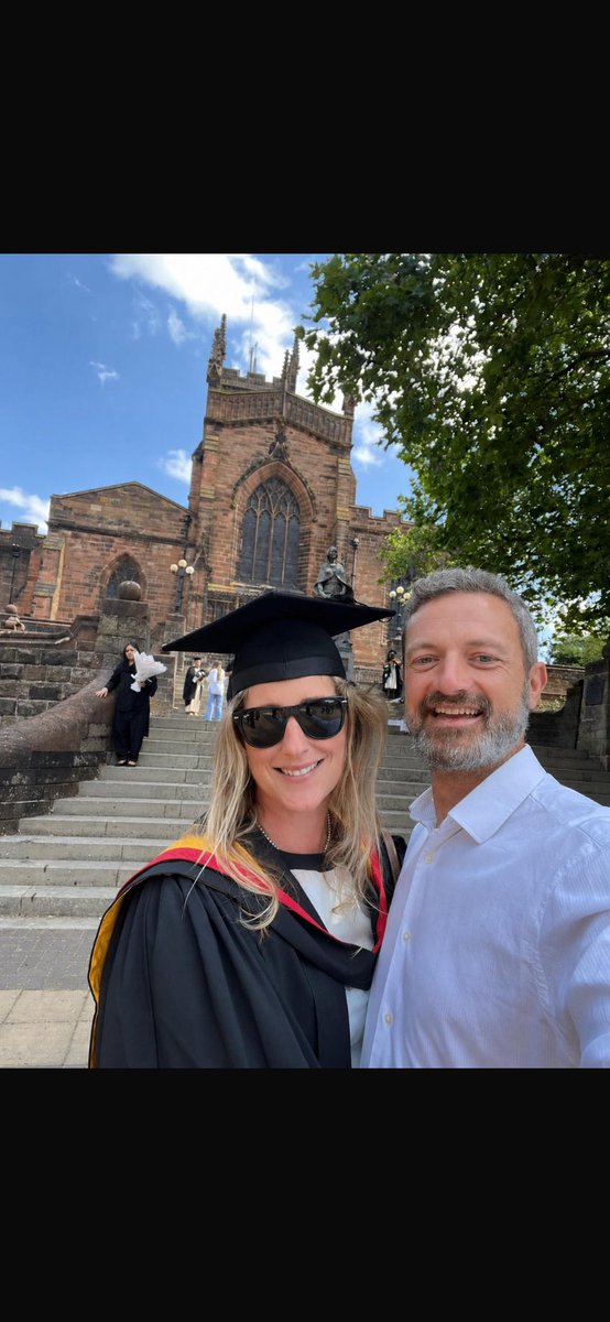 RealCSI_WLV_Uni's tweet photo. Hooray hooray it’s MA Education graduation day 👩🎓🎉🍾🥂 @wlv_uni 🐺 plus the honour of my Professional and Graduate Development studies program prize 🏆
#jointhepack 🐺 https://t.co/39ezejTKjo