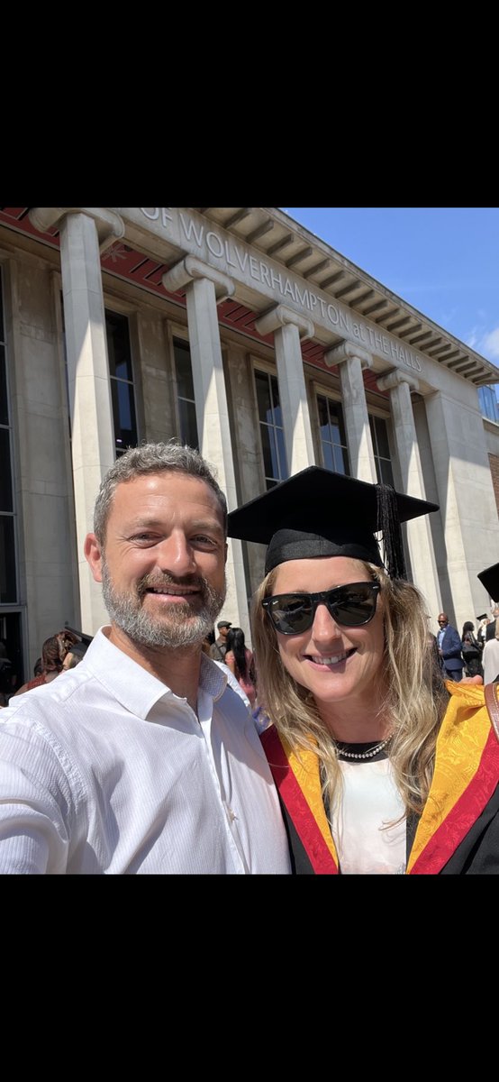 RealCSI_WLV_Uni's tweet photo. Hooray hooray it’s MA Education graduation day 👩🎓🎉🍾🥂 @wlv_uni 🐺 plus the honour of my Professional and Graduate Development studies program prize 🏆
#jointhepack 🐺 https://t.co/39ezejTKjo