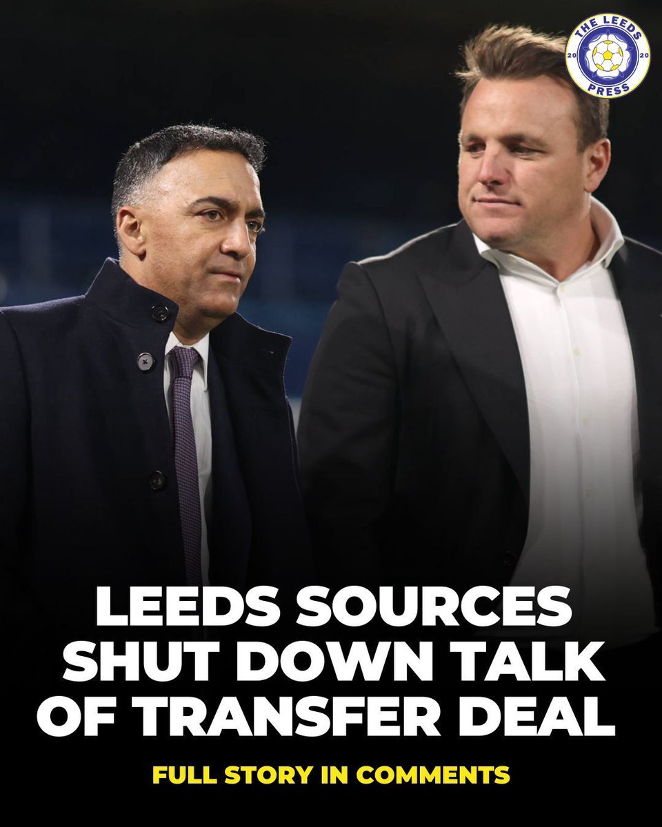 TheLeedsPress's tweet photo. It's not happening. ❌ https://t.co/u8oF1mhuEO