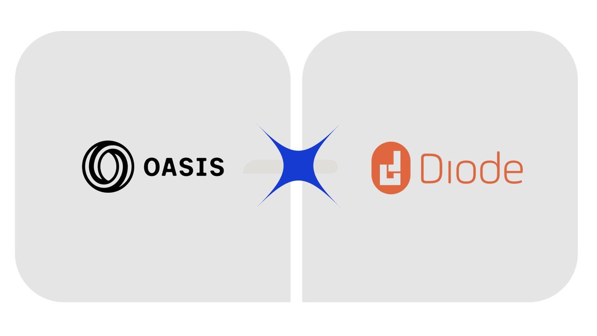 OasisProtocol's tweet photo. Most crypto is built for crypto people. @diode_chain isn't.

Infra for anyone with real data on the line, from individuals to businesses to entire industries.

Private AI
Private comms
Zero-trust networking

All built with Oasis. We broke it down: https://t.co/9Xtl005LOf