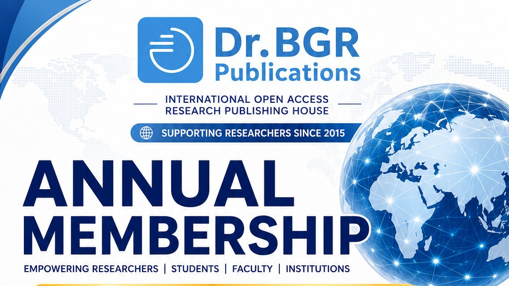 bgrpublications's tweet photo. "Welcome to the Dr. BGR Publications Community!"
Annual Membership: โน 249/- only.
https://t.co/j0u4gOR6sW
#Members #Membership #OpenAccess #JoinTheCommunity #DrBGRPublications https://t.co/fs0ugrOnsW