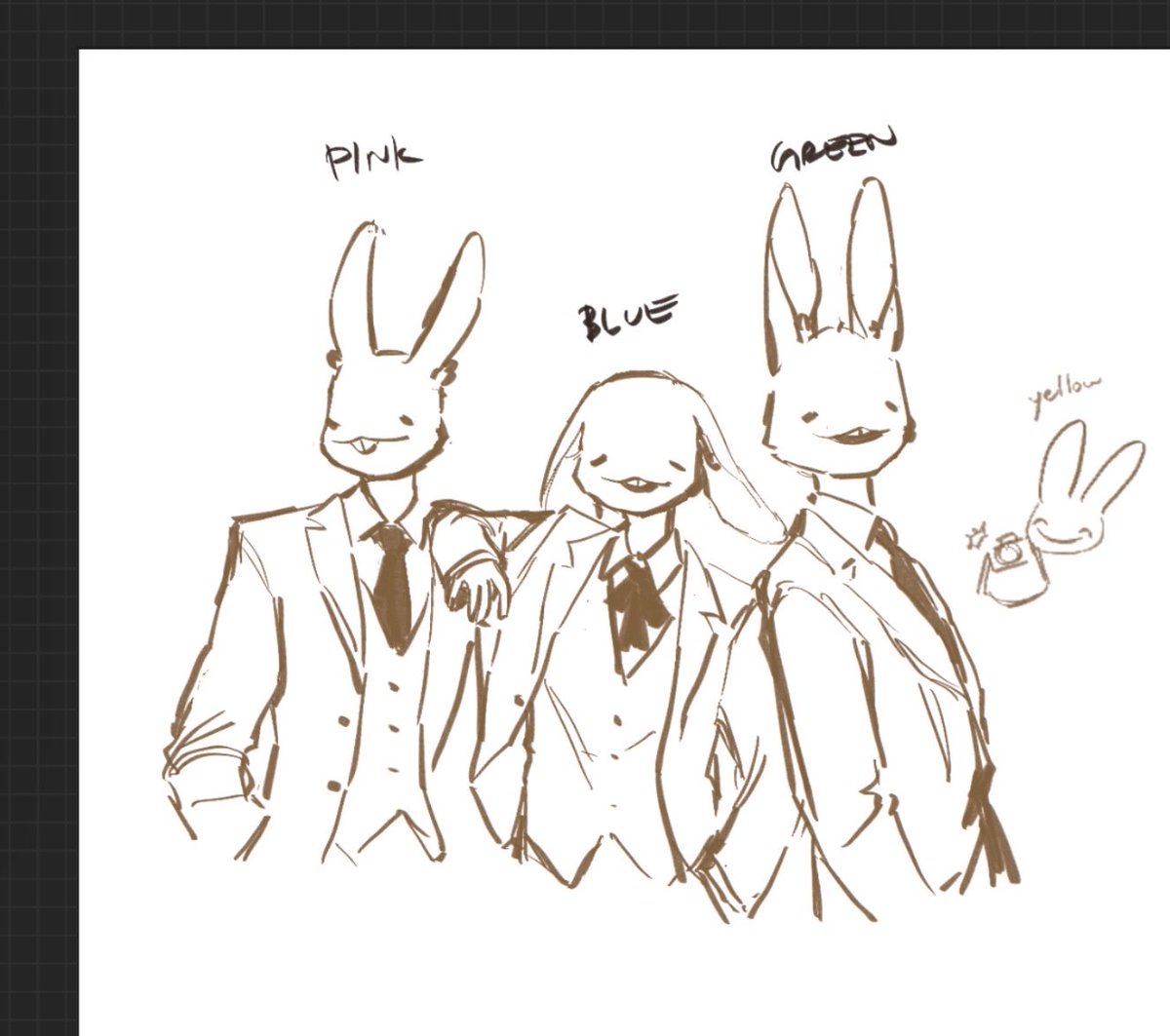 QueSoraRen's tweet photo. I missed class, so i drew a bunch of bs #animalhospital https://t.co/92N7l7Z5mu