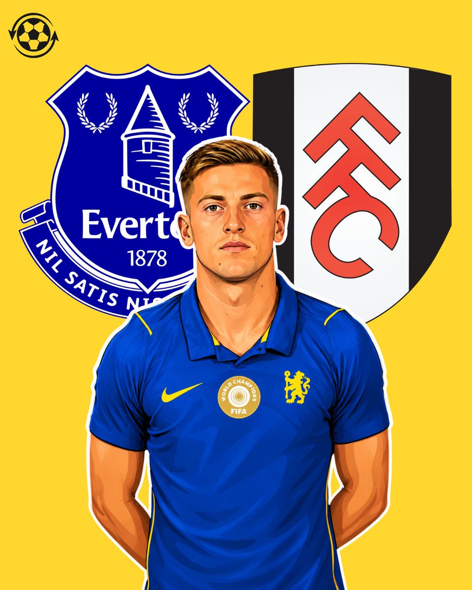 DeadlineDayLive's tweet photo. 🚨 Everton are ready to revive their interest in Chelsea striker Liam Delap.

David Moyes remains keen on the 23-year-old after holding face-to-face talks with him last summer before his move to Chelsea.

Chelsea are looking to move Delap on, while Fulham are also monitoring his situation ahead of a possible move.

(Source: @talkSPORT)