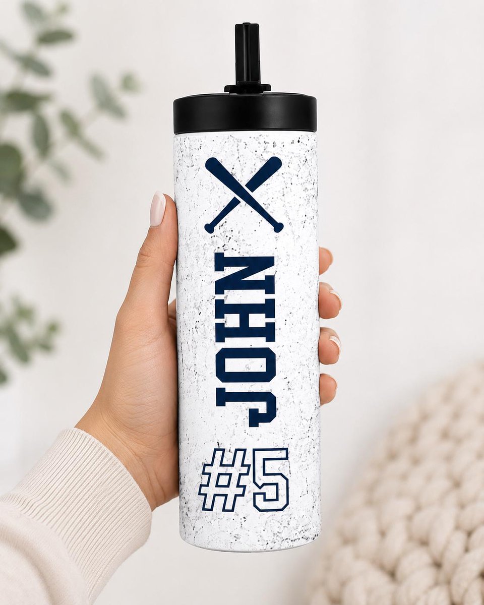 MeaghanMeegan's tweet photo. Nice try — point and say it’s yours. Our Personalized Baseball Tumbler with Custom Name &amp; Number and sporty stitch design = signature move. ⚾😏🥤 #Baseball #PersonalizedGifts Tap the link in bio. https://t.co/HBDeHzDfFP