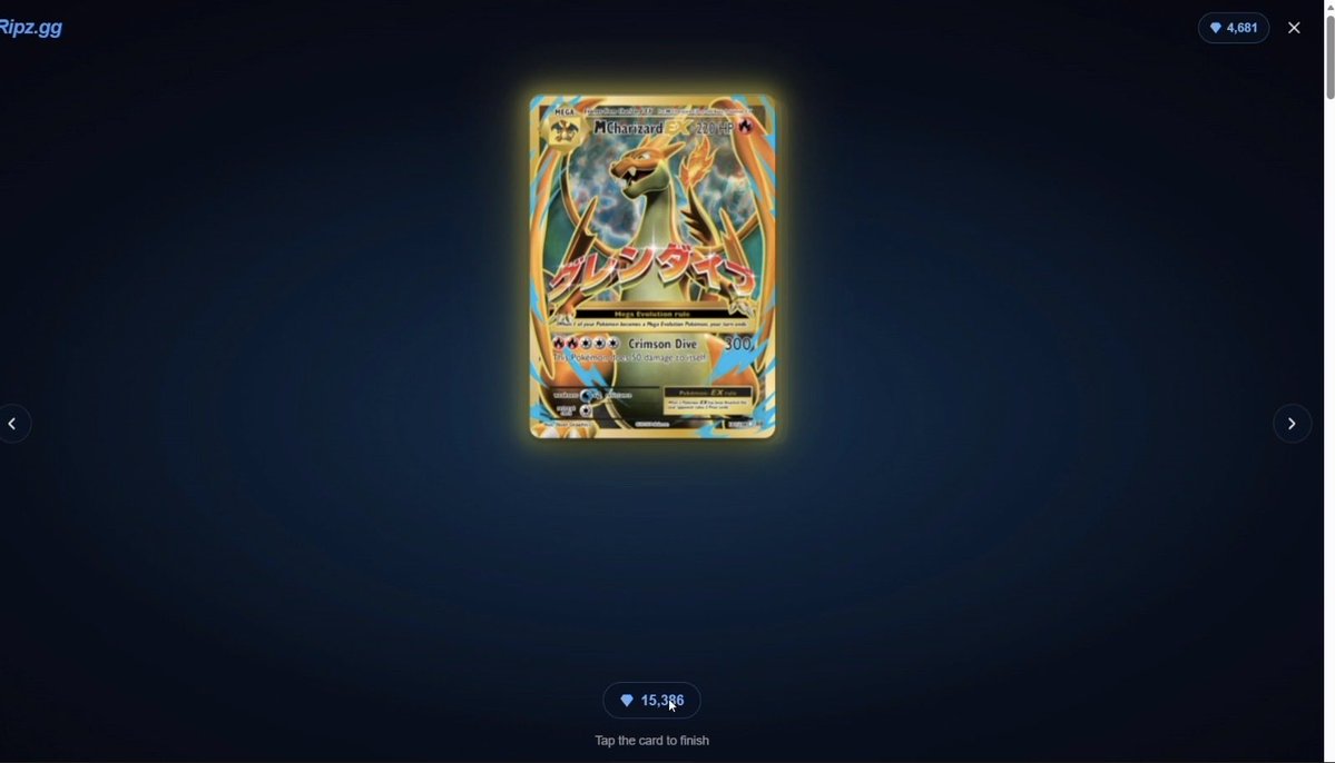 SeltzerNFA's tweet photo. Who’s MEGA BULLISH on Pokémon?👀

Who on here loves TCG pack openings?🎁

Well I sure do, look at my latest chase pull, fat W 🔥 https://t.co/wS4ck5ed0o