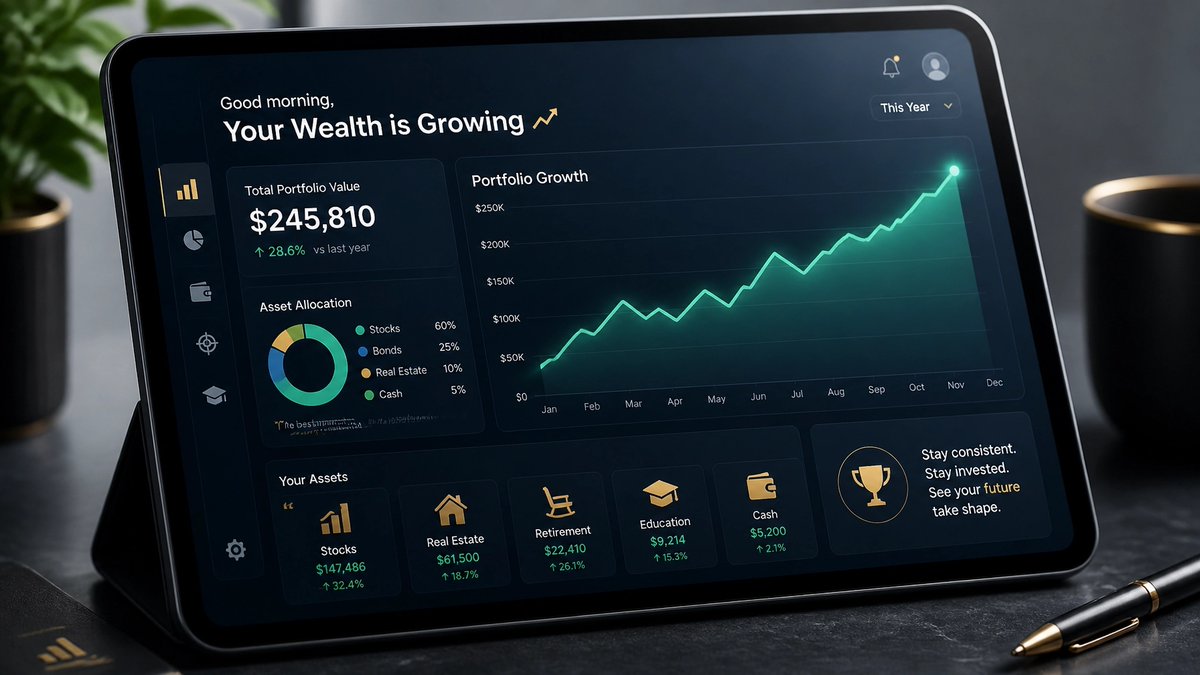 dollarStrat11's tweet photo. Net worth is your financial scoreboard. 📈 It’s not just about what you make, but what you keep. Tracking it monthly turns confusion into clarity and builds the confidence to grow. Start where you are and watch your progress unfold. ✨ #DollarStrategies #MoneyMoves https://t.co/4Y4VTuIYuV