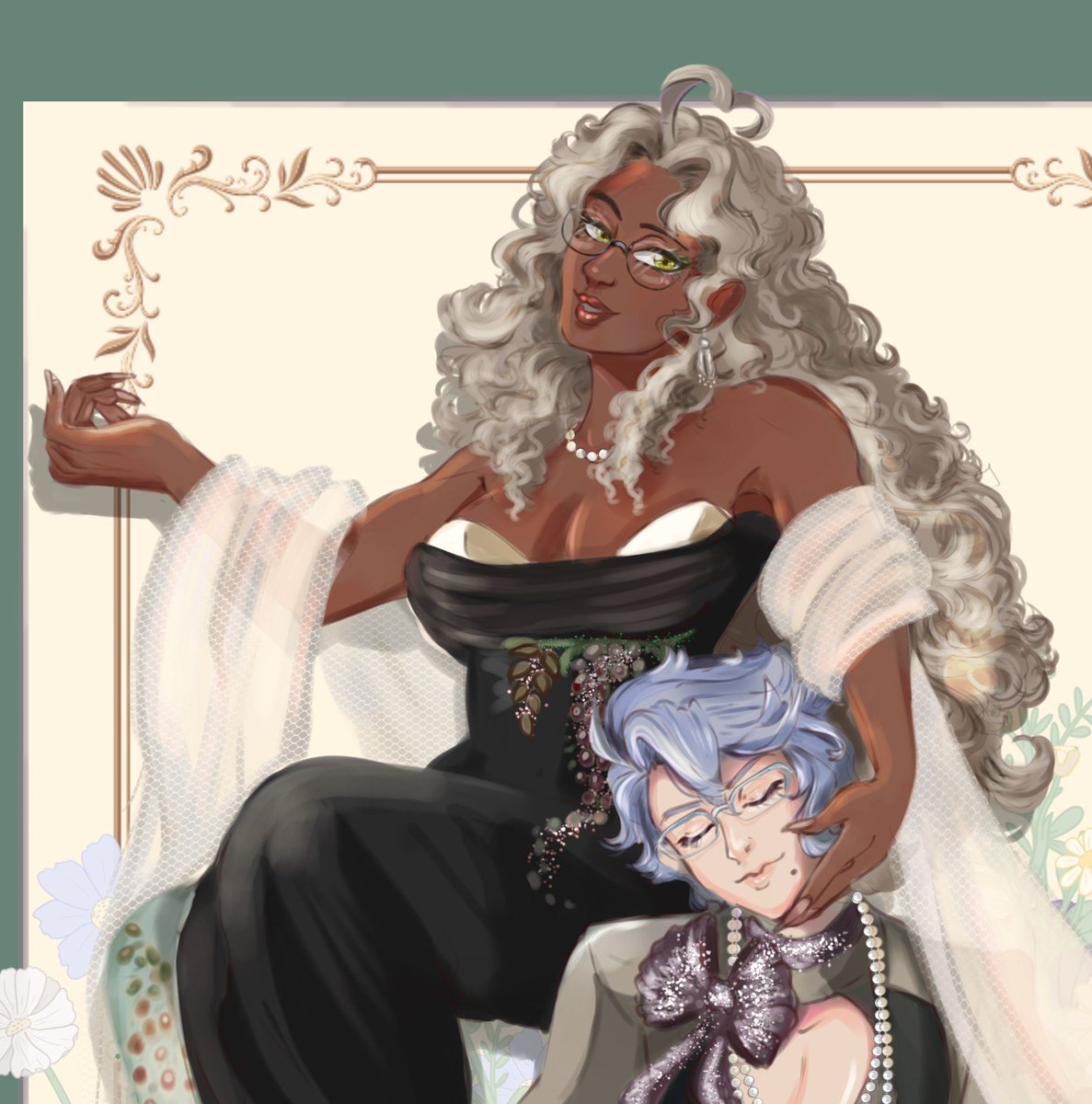 SystematicAphro's tweet photo. ✨️💛💜🦉🐙💜💛✨️
YALL YESTERDAY I GOT a gift of Precious Mettle Anrazu from dearest Plume~!! 💖

I only cried for 20 mins over this lovely artpiece, the outfits, the hair, the expressions AHHH THANK YOU

🎨@/urfavoritesheep
#twstoc #twstyume #anrazu #twstdream #PreciousMettle https://t.co/UJQt0FsgRP