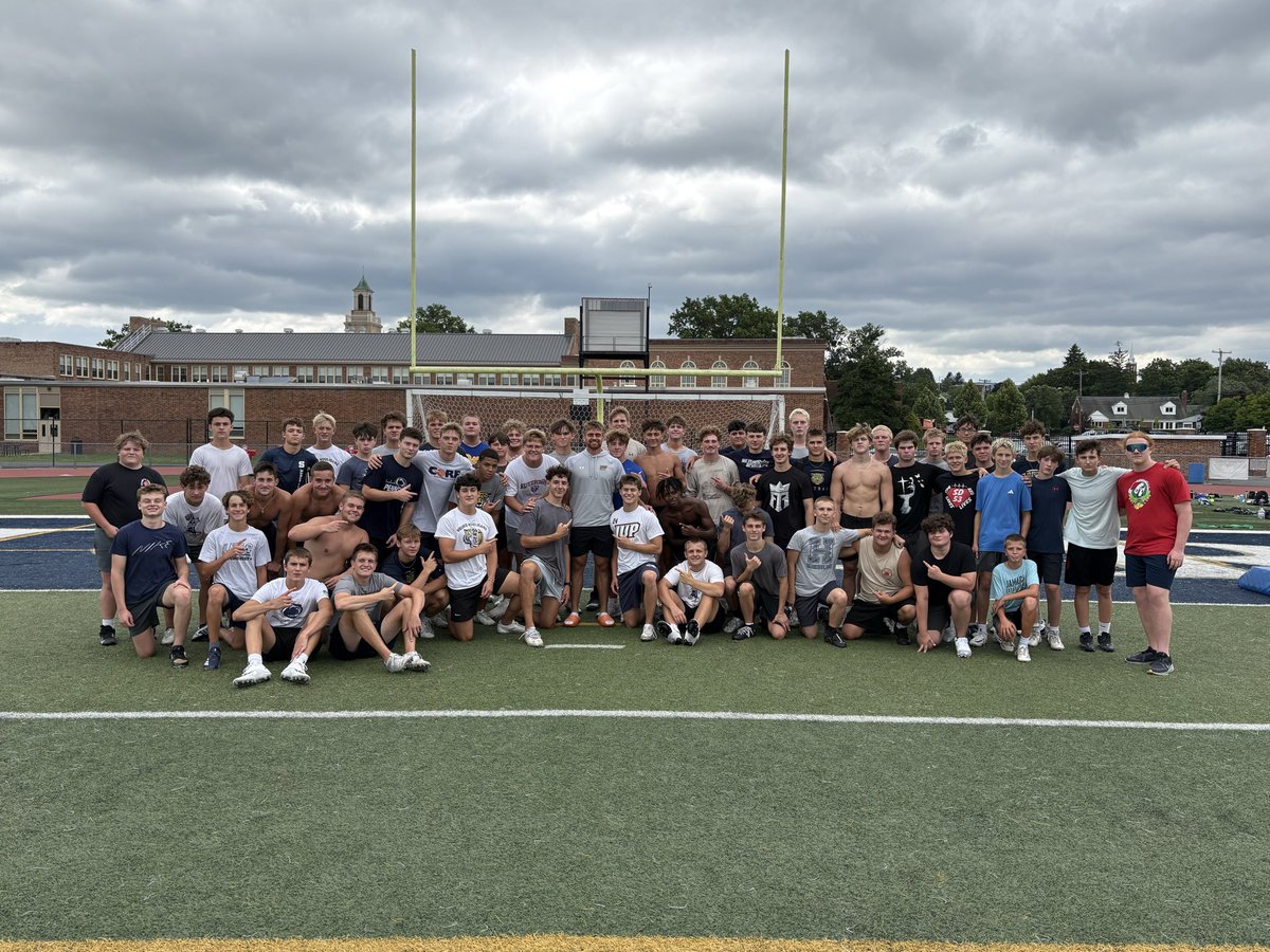 WolfeJustin3's tweet photo. I was incredibly blessed and honored to have the opportunity to coach the Hollidaysburg High School varsity football team this summer, serving as the strength and WR/DB coach.

I’m especially grateful to the players for welcoming me into the program, trusting me, and being willing to learn each day. Coaching gave me the chance to share some of what football has taught me, but I also learned a great deal from the players throughout the summer.

Thank you to Coach @CoachHDeLattre and the entire coaching staff for trusting me with this opportunity and allowing me to be part of the team. It was an experience I’ll always appreciate, and I’m excited to watch this group compete this season.

Go Tigers! @HollidaysburgF