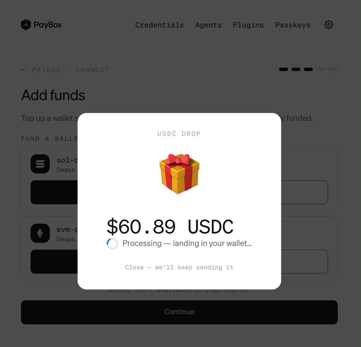 BigOsCrypt's tweet photo. Received $60 for connecting my Claude + X to MoonPay Paybox.

If you haven’t claimed yours yet:

- go to https://t.co/E6vY68RxVb
- connect Claude or GPT + X
- claim

pretty straightforward and there’s a video guide.

use your pc. https://t.co/fs54MJ3K3x