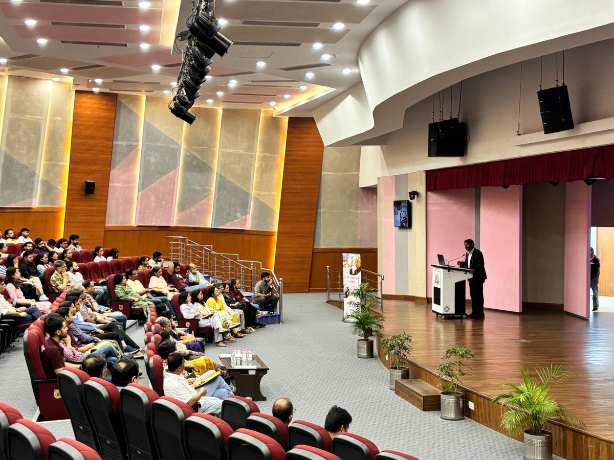 g_satheeshreddy's tweet photo. Immense honour to deliver the first Dr APJ Abdul Kalam Memorial Lecture at INST, Institute of Nano Science and Technology, Mohali, today. 

Reminisced the early IGMDP years, building five missiles under Dr Kalam’s leadership, creating RCI as a world-class laboratory, and setting up the missile test range at Chandipur. His vision and thinking continue to guide our approach to problem-solving. Highlighted the current state of advanced technologies and the future of defence landscape in India.

INST is set to emerge as a leader in the nano-domain with focused research, towards realising Aatmanirbhar Bharat 🇮🇳.
@INSTMohali