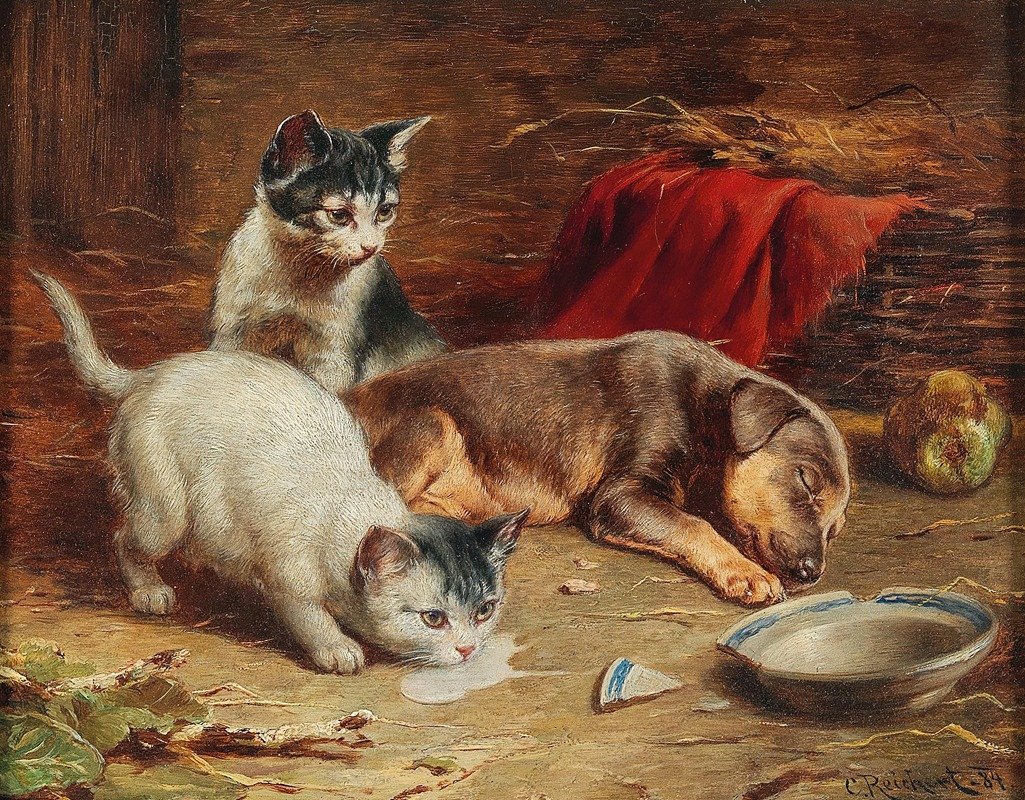 2Hroth's tweet photo. Ontbijt...

#goedemorgen ☕️🥛

🎨 Carl Reichert 🇦🇹 https://t.co/M2APCV5HN8