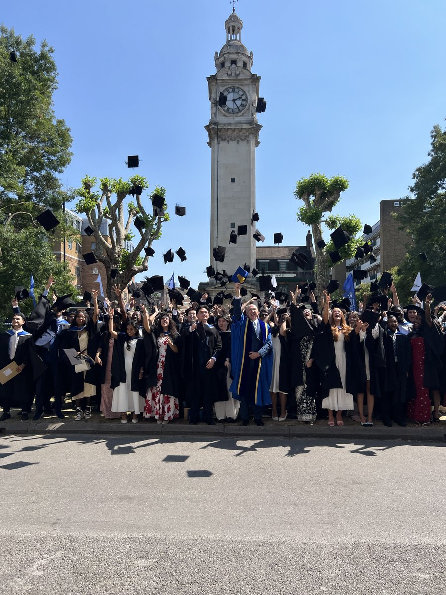 qmbschool's tweet photo. Congratulations to all our wonderful graduates at the School of Business and Management! 🤩

Thank you for letting us be a part of your day, you should be proud of all your hard work and achievements🎓🎉

#QMUL #QMULSBM #Graduation #QueenMary https://t.co/HDB3Vf4dJ6