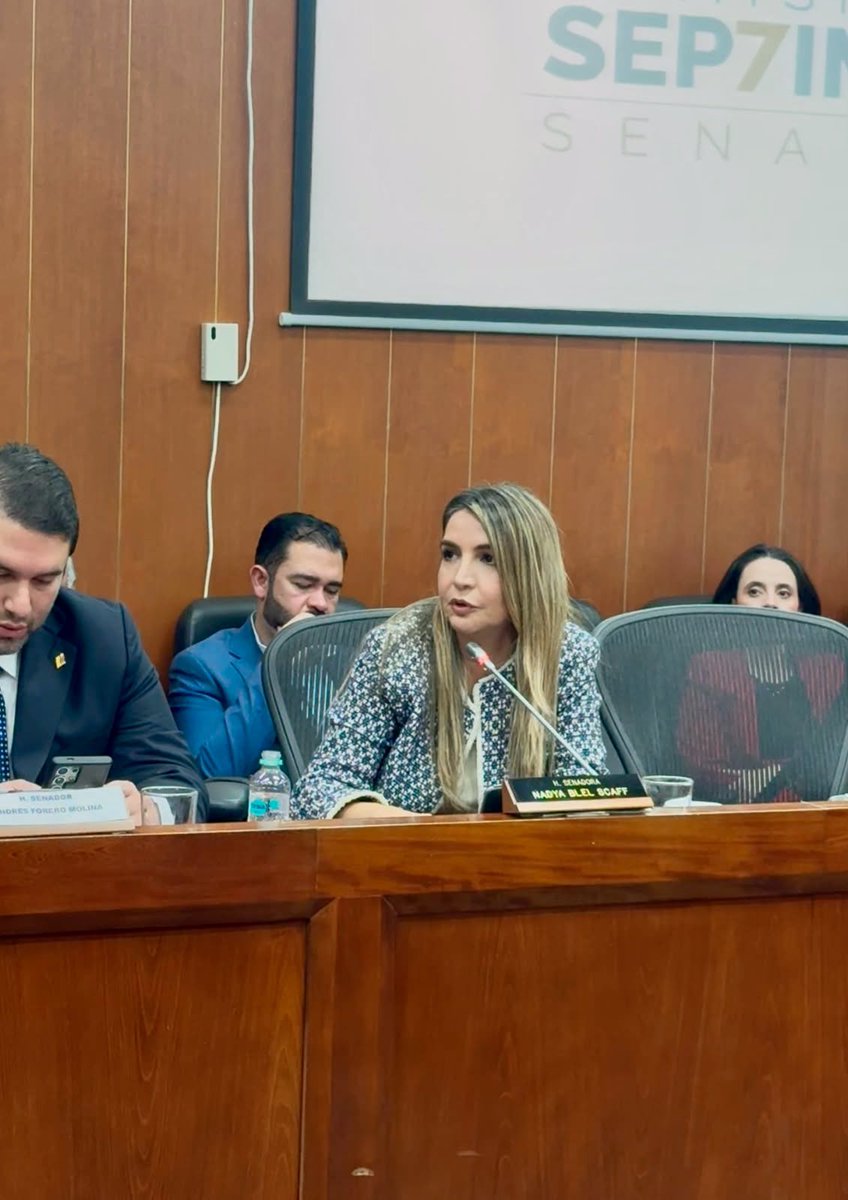 nadiablel's tweet photo. Una vez más integramos la Comisión Séptima del Senado, escenario clave para el trámite de las iniciativas que impactan en la vida y el bienestar de los colombianos. 

Felicitaciones a los senadores @AForeroM y @AnaPaolaAgudelo por su elección unánime como presidente y vicepresidente de la Comisión para el periodo legislativo 2026–2027.

Confiamos en que, bajo su dirección, los debates se desarrollen con rigor técnico, responsabilidad y apertura, priorizando soluciones de fondo a los principales desafíos sociales del país, en especial la crisis del sistema de salud.