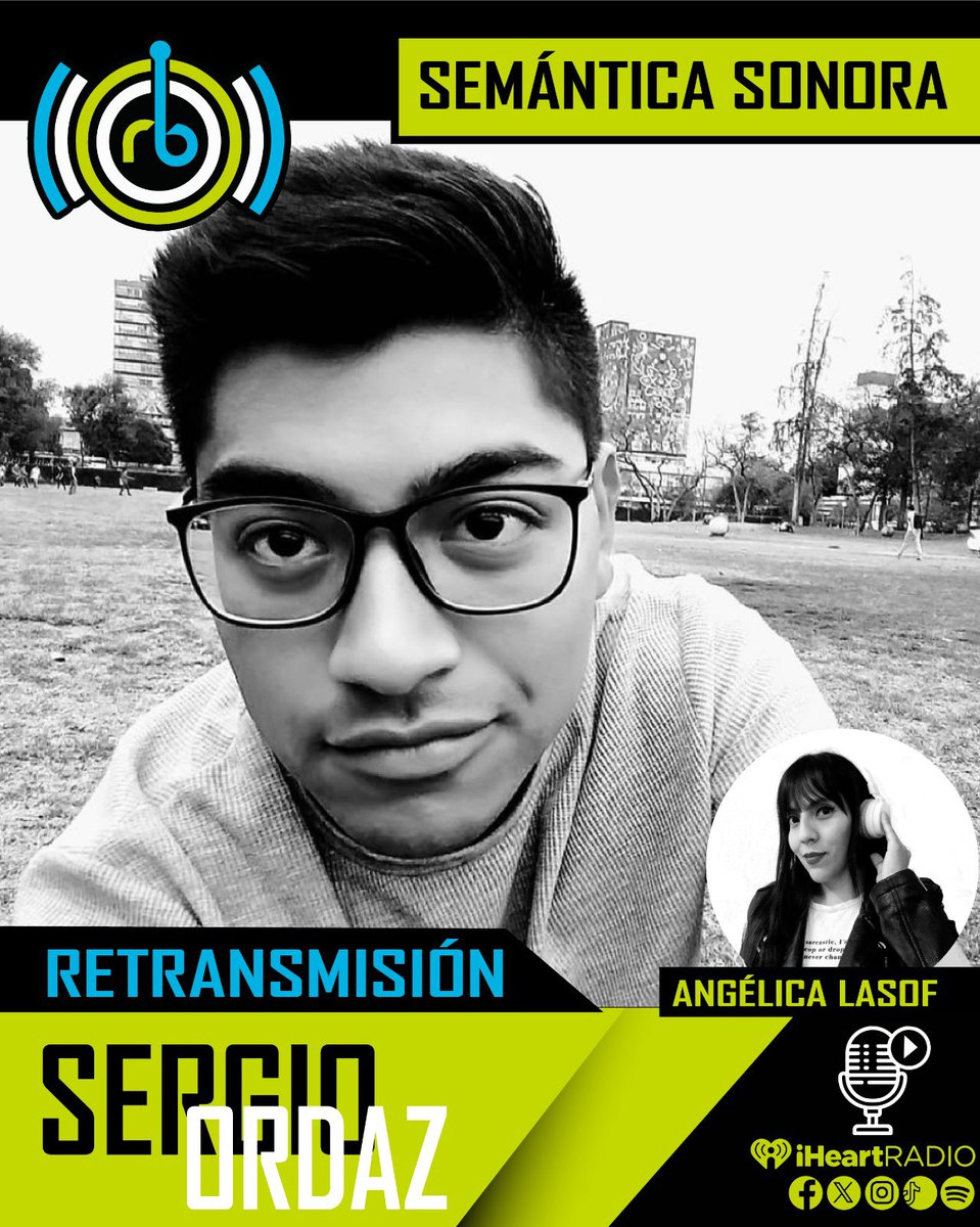 Lasof721's tweet photo. ¡Mis 3 fans! Hoy recordaremos una emisión de #SemánticaSonora en compañía del Gestor cultural Sergio Ordaz (@serchordaz ) quien nos platico de su proyecto @chiquingenieria que brinda conocimientos de robótica a infancias y juventudes de la @coloniaguerrero por @ruidoblancofm 💜🎙️ https://t.co/ddj41x10ge