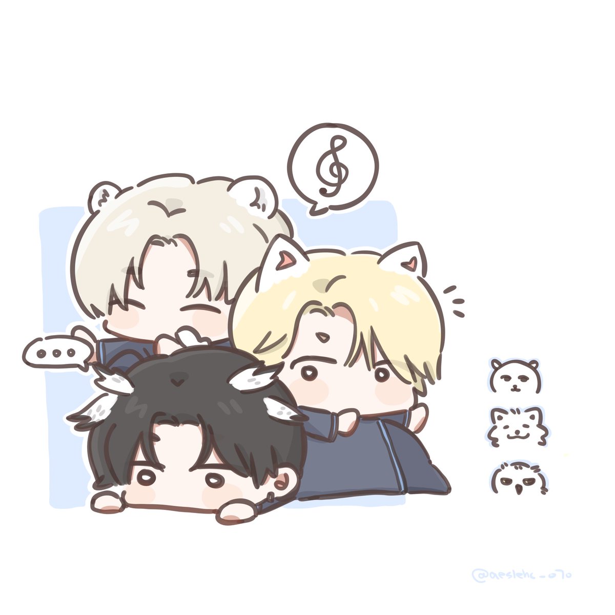 aeslehc_o7o's tweet photo. でかいでもかわいい・3・
#新世界_FA #小笠原ジュゼッペ慧　#杉山竜司　#熊部拓斗 https://t.co/MmzmYtqZfk