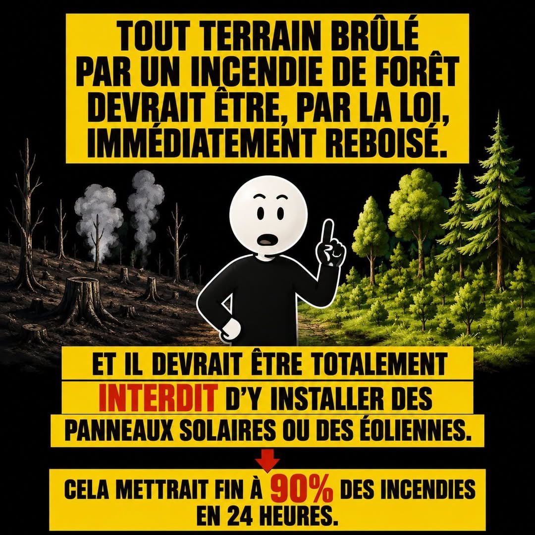 CitoyenInitie's tweet photo. Comment réduire le nombre d'incendies de 90%. https://t.co/eY7jfey7JE