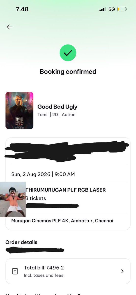 ThalaGanesh4010's tweet photo. Within 15 mins all ticket sold out 🔥

FDFS kooda eduthurlam pola epdiyaachu ana GBU special show ku 🔥🔥🔥🔥🔥

Meet you guys there 😁

Dream for Fieldout sottayan &amp; Kuttayan https://t.co/VHEoXu0PI9