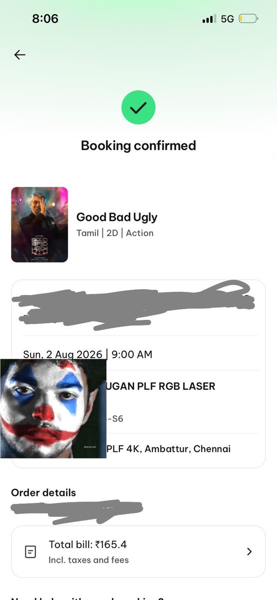ThalaGanesh4010's tweet photo. Within 15 mins all ticket sold out 🔥

FDFS kooda eduthurlam pola epdiyaachu ana GBU special show ku 🔥🔥🔥🔥🔥

Meet you guys there 😁

Dream for Fieldout sottayan &amp; Kuttayan https://t.co/VHEoXu0PI9