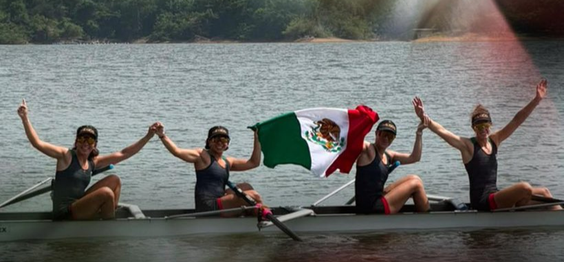 OlimpismoMex's tweet photo. México cierra el Remo de #SantoDomingo2026 con 2 medallas más 🥇🥉

🥇 Jennifer de la Rosa, María García, Maite Arrillaga y Ximena Castellanos - W4-
🥉Aylín Ibarra, Jennifer de la Rosa, André Smisch, Hugo Reyes, Jordy Gutiérrez, Maite Arrillaga, María García, Ximena Castellanos y Miguel Carballo - Mix8+

La selección mexicana de Remo termina como la mejor de los Juegos Centroamericanos y del Caribe con 15 medallas: 9🥇3🥈3🥉 más del doble de oros que el segundo lugar, Cuba (4🥇)