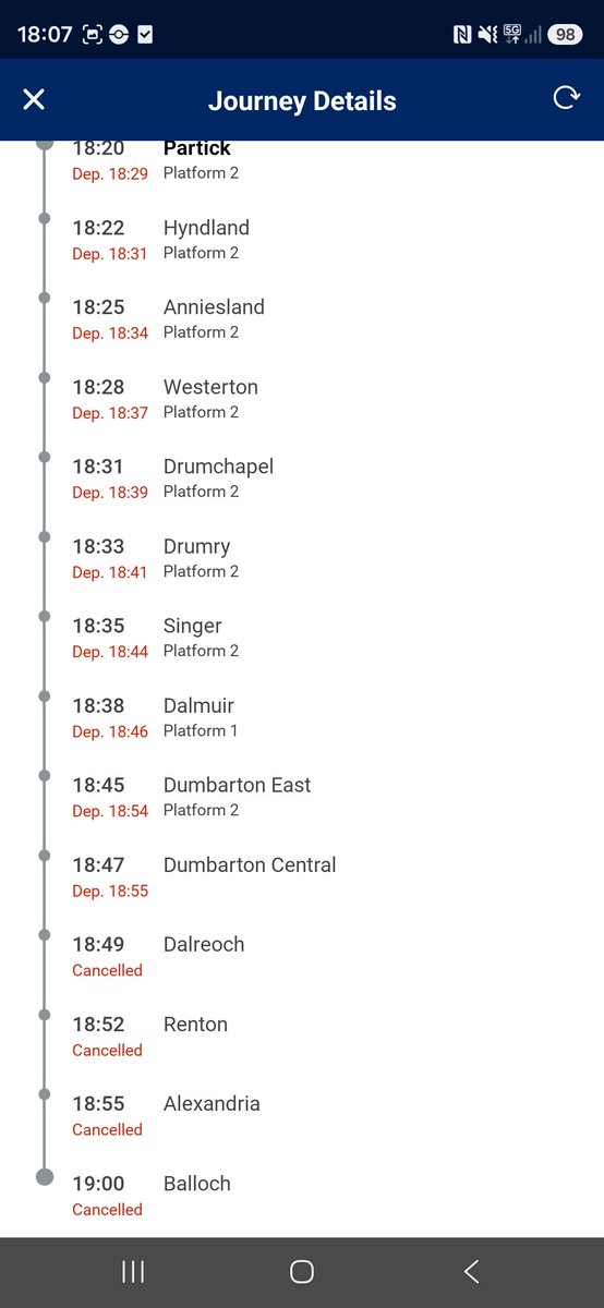 Jordan_Kamado's tweet photo. Not surprised in the slightest. Usual behaviour of scotrail. Train runs slightly behind and its a matter of just cancelling the Balloch train and not caring about the folk from Balloch and how or when they get home. We've got life's and need to get home fae work!
@ScotRail https://t.co/vWzcugmtmY