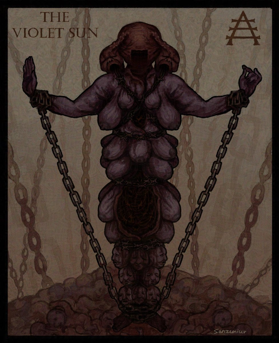 _headofthedead's tweet photo. THE SERMON OF THE SEVEN SUNS 

[2/10] https://t.co/g5lyab6Z4w