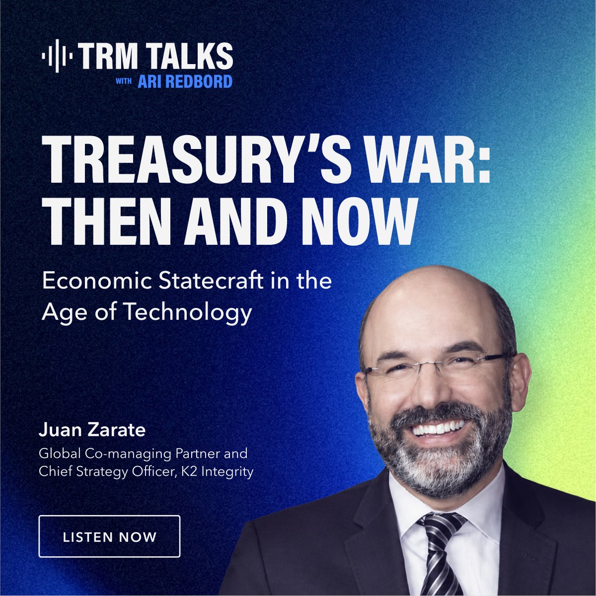 trmlabs's tweet photo. New #TRMTalks is now live ποΈ
@ARedbord sits down with Juan Zarate to discuss building @USTreasury financial intelligence function, why the BSA is broken, AI and the future of AML, and "strategic suasion" β aligning private tech with national security.
Tune in now π https://t.co/ZDJKbLb4Hs