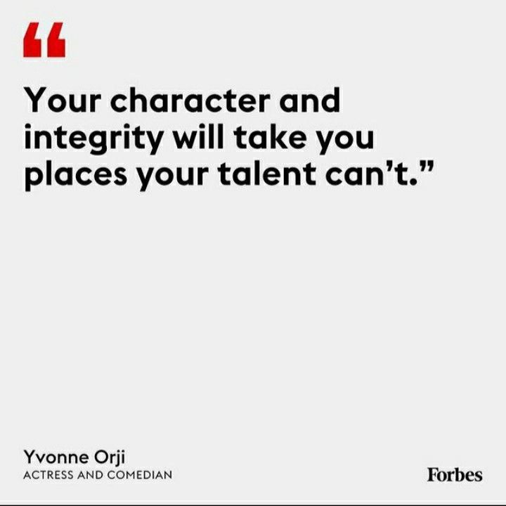 FirimaTemeso's tweet photo. Talent may open doors, but character and integrity keep them open.

Skills may get you noticed, but it is your values, honesty, and how you treat others that determine how far you truly go and what people remember about you.

#Lifelessons https://t.co/6fjwbNMlqL