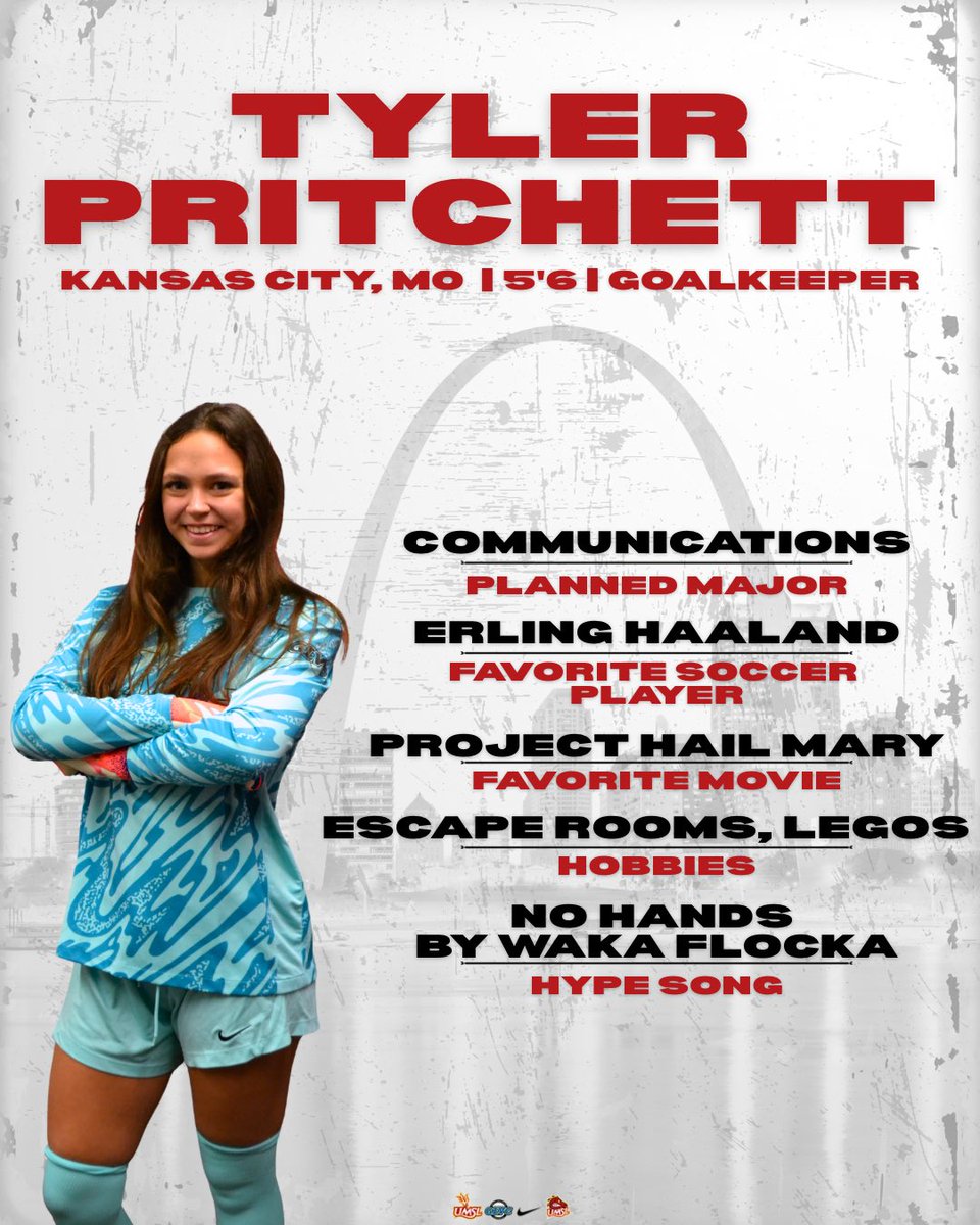 UMSLWSOC's tweet photo. A goalkeeper from Kansas City, Missouri, Tyler Pritchett joins us as a freshman! 

#FearTheTriton https://t.co/XYD25Gg4aD
