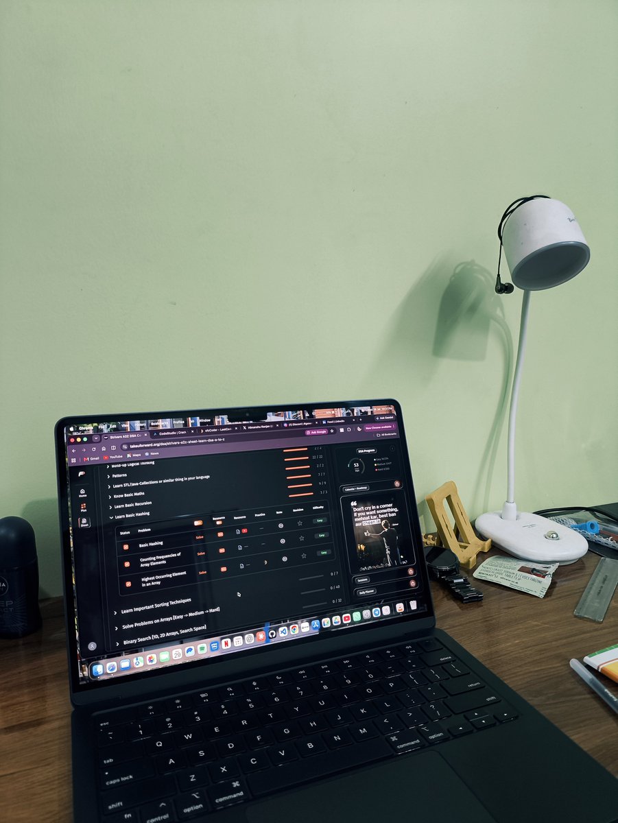 _hr28_'s tweet photo. Day 10/30 💻⚡

Hashing is officially done. ✅
The code is getting cleaner, the lifts are getting heavier, and the mindset is getting stronger.

No shortcuts. Just consistency.

#30DaysOfCode #DSA #Java #Hashing #Bulking #GymLife #Consistency https://t.co/QTeIc8zKRh