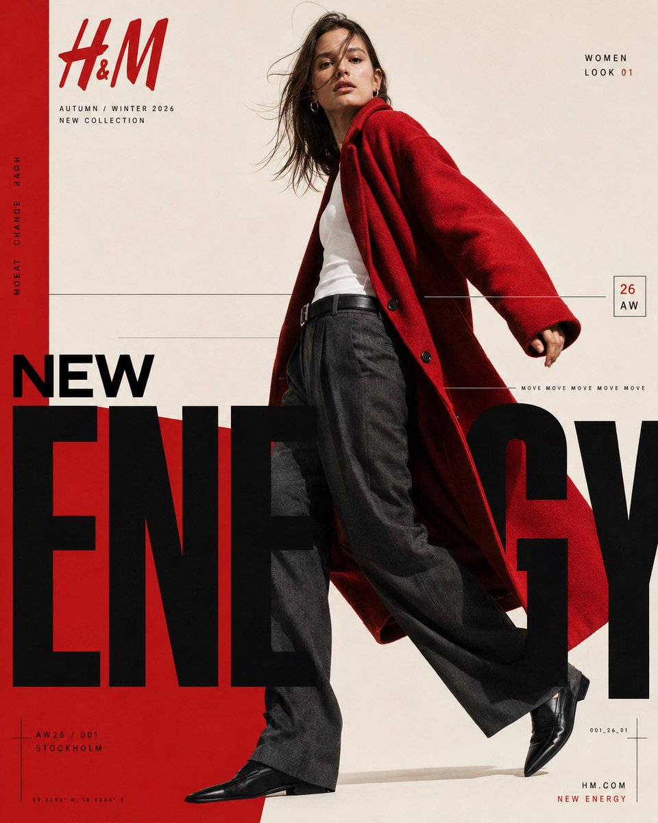 Modern Fashion Editorial Poster