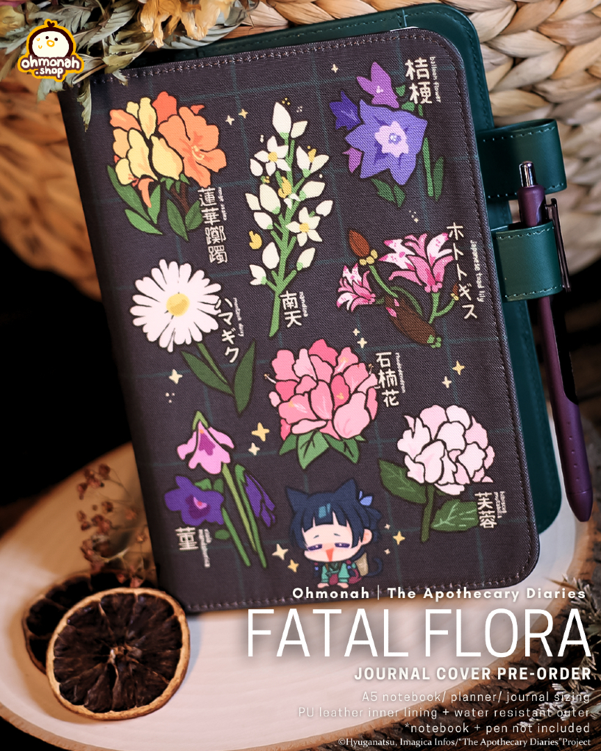 ohmonah's tweet photo. ohmonah | The Apothecary Diaries
A safe place for your own apothecary diary...or journal...or sketchbook 🌸🌿

Online PRE-ORDER release:
July 31st 2026 at 10AM PT  
PREORDERS will remain open until August 14th 2026 at 12PM PT https://t.co/Cvc3doMGyu