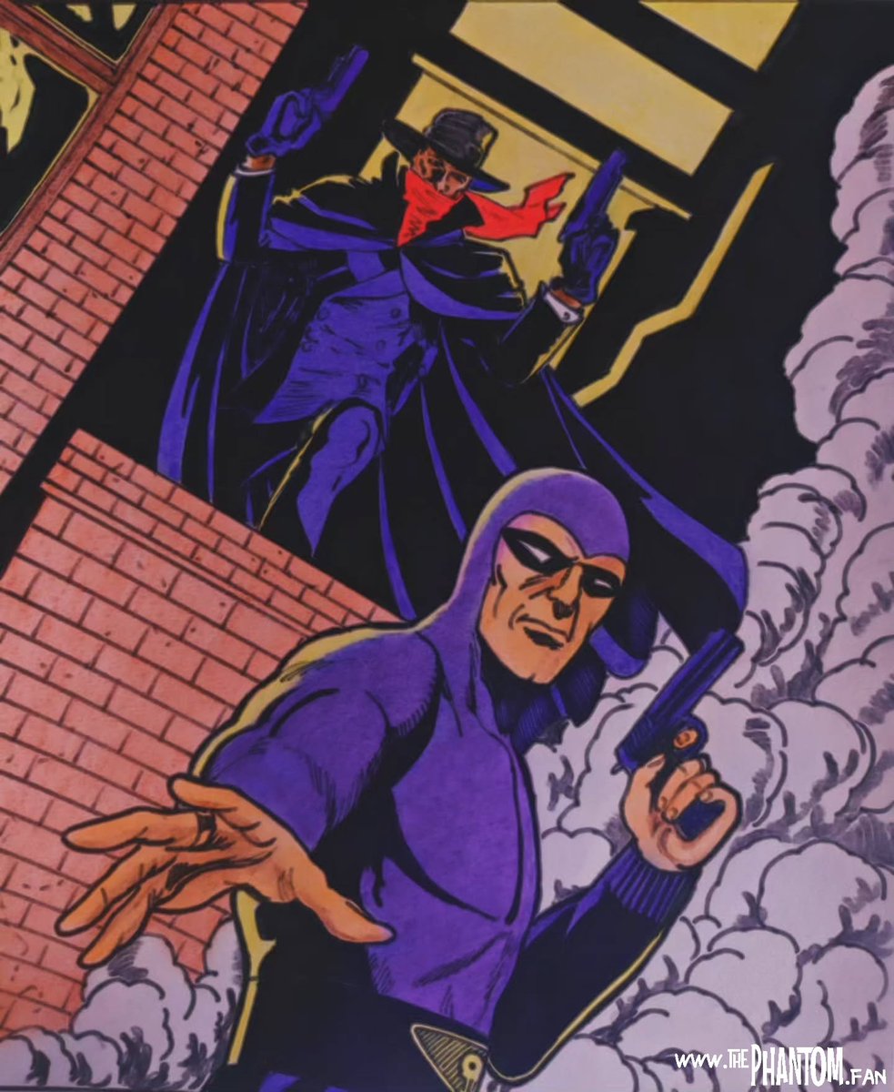 thephantom_fan's tweet photo. 💥 The Phantom &amp; The Shadow by La Penitenciaria Mental. @sergiosarts #thephantom #theshadow #comicbook #pulp #movie #art https://t.co/y5mR7HdhOc