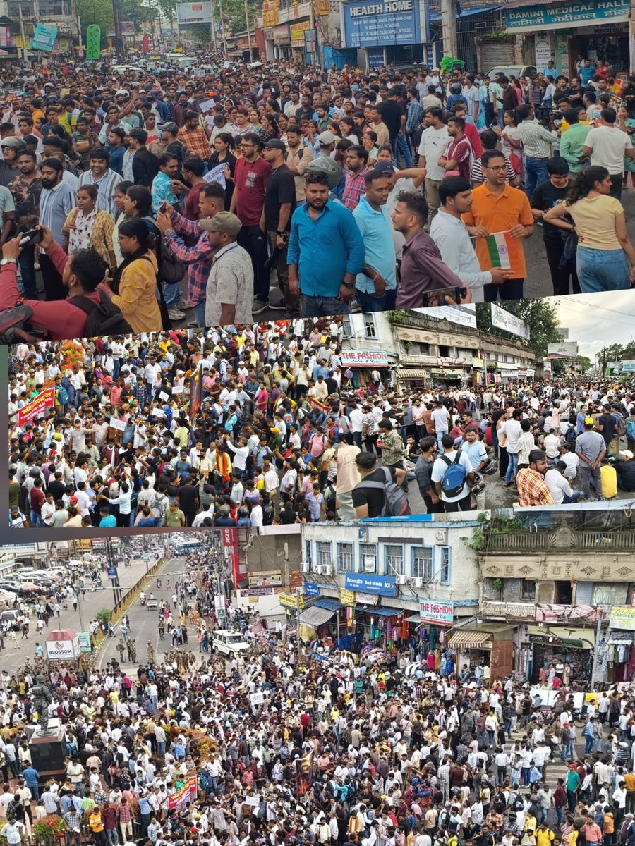 Askvishwa's tweet photo. Dear @INCIndia kindly look into your state. Students are protesting. https://t.co/CaIGi4AlgQ