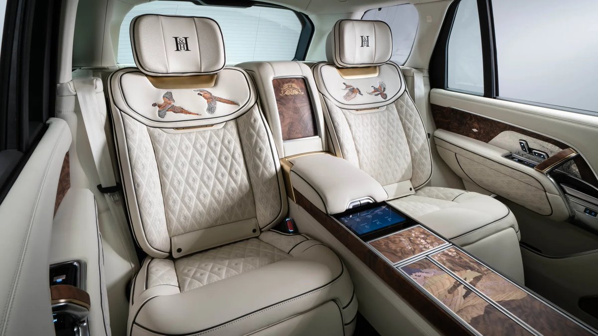 BoitumeloCaleb's tweet photo. This Holland & Holland one-off is the world’s first £1 million (R22 243 700)😩 Range Rover Bespoke commission built by Overfinch makes the most expensive Rangie even pricier

This is in fact the world’s first £1m
(R22 243 700) Range Rover, and it’s the last in the 25 strong run of Holland & Holland Editions by Overfinch. Although given the price tag, we’re assured this particular one was a bespoke commission and that it’s a “uniquely specified evolution” of that car that already described itself as the most expensive Range Rover in the world.

So, what does that amount of cash get you? Well, there’s all the usual Holland & Holland Rangie bits, including the pair of terrifyingly expensive ‘Royal’ shotguns. They’re not far off £400k (R8 895 820) on their own. The walnut and leather chests in the boot aren’t cheap either, particularly when filled with crystal glasses, fancy champagne and an H&H picnic set.