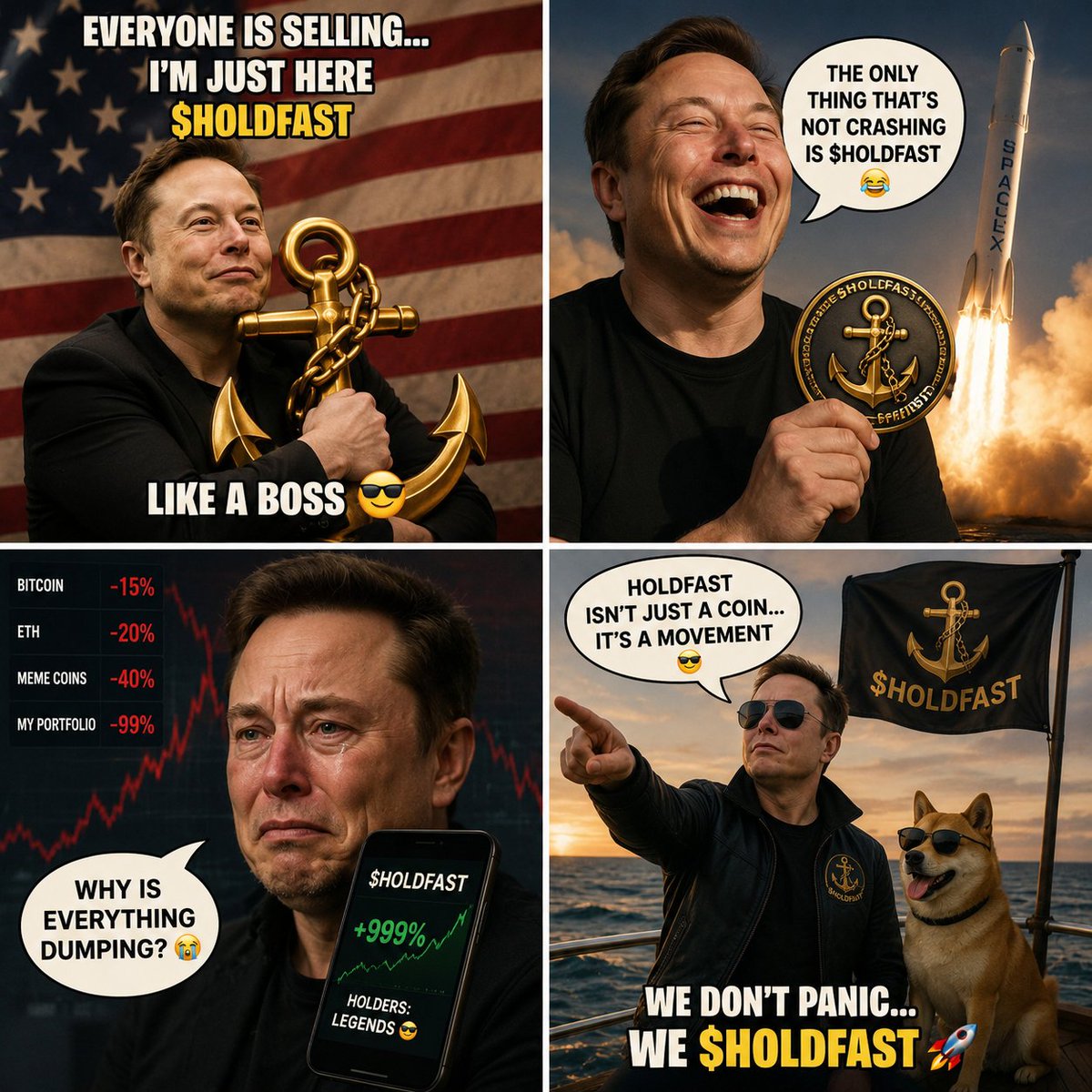 Rex1224567's tweet photo. ⚓️ In a market full of panic sellers, the real winners know one thing... $HOLDFAST. 💎
Stay anchored. Stay patient. Let the weak hands leave—legends keep holding. 🚀

The strongest ships aren't built for calm seas. 🌊⚓️

$HOLDFAST #HOLDFAST https://t.co/tfSjbDPgD1