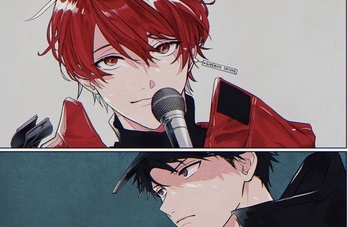 Tara_B0's tweet photo. having a rough week? let me bless your timeline with 10th mix ritsumafu 💙❤️ https://t.co/XOOqtERCcw