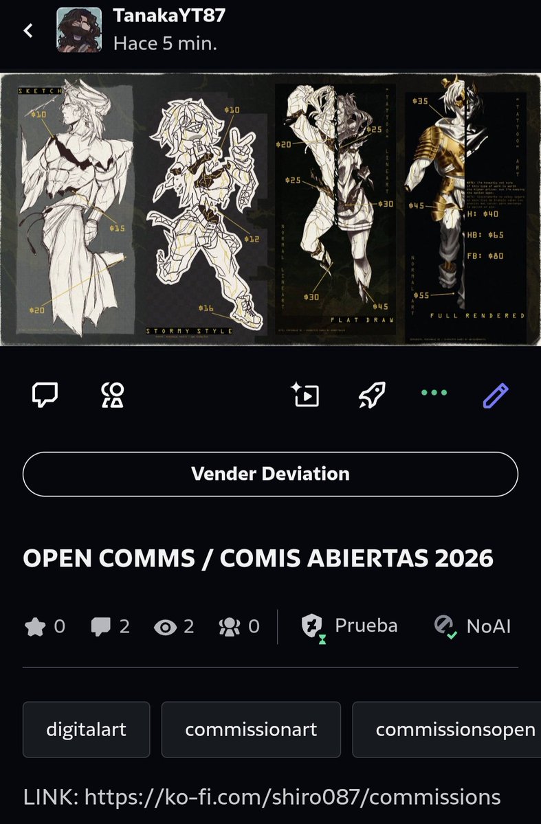 Shiro_and_Grim's tweet photo. bueno gente, deje tambien publicaciones en instagram y deviantart a ver como me va ahi, en facebook ni le volví a intentar porque me bloqueó/borró mis posts- https://t.co/og0HfEUmtT