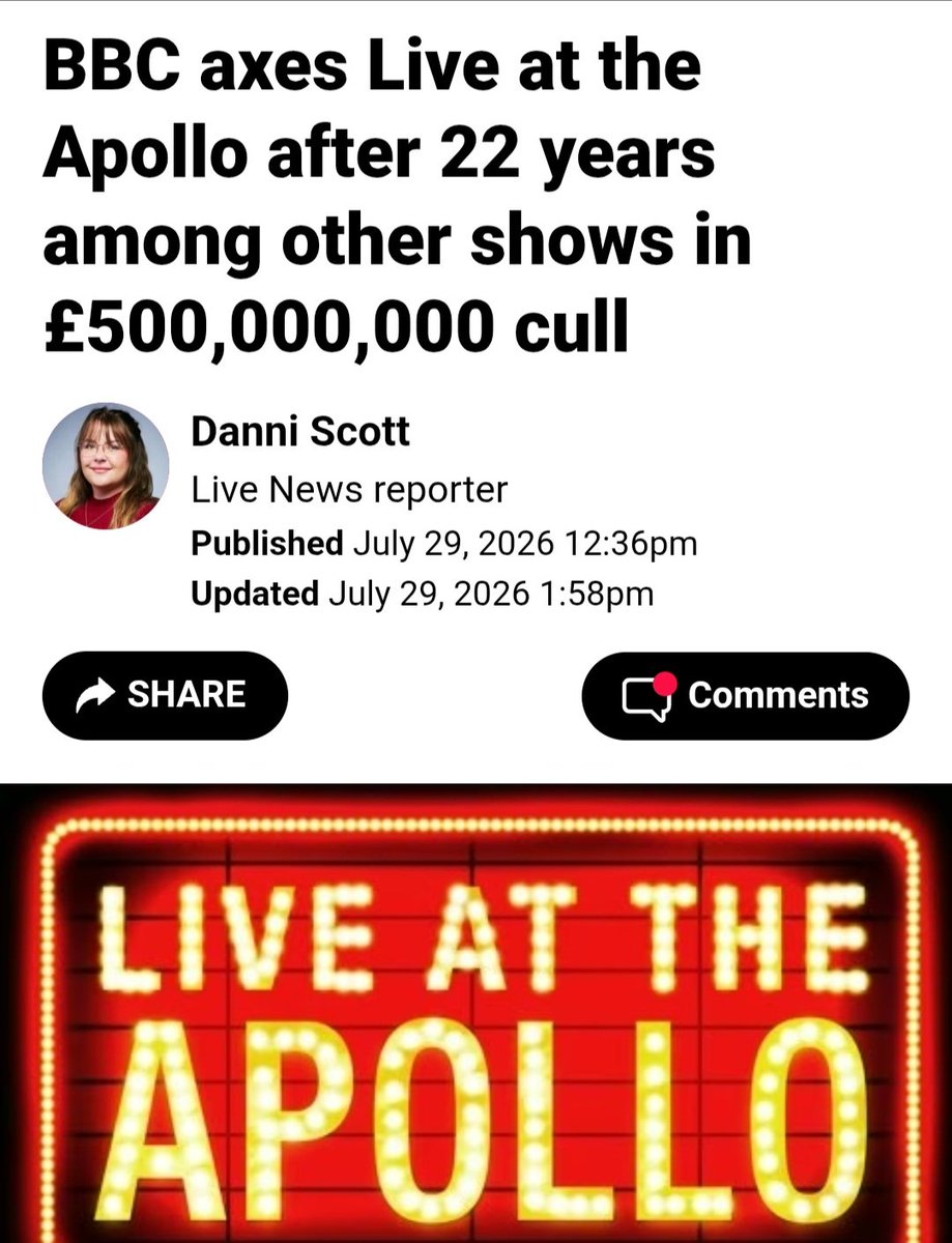 andrewlawrence's tweet photo. A great shame. Fifteen years ago they booked the best on the circuit, then they started booking meritless DEI shit. They ran it into the ground. Cunts. https://t.co/v9GCu4rKlb