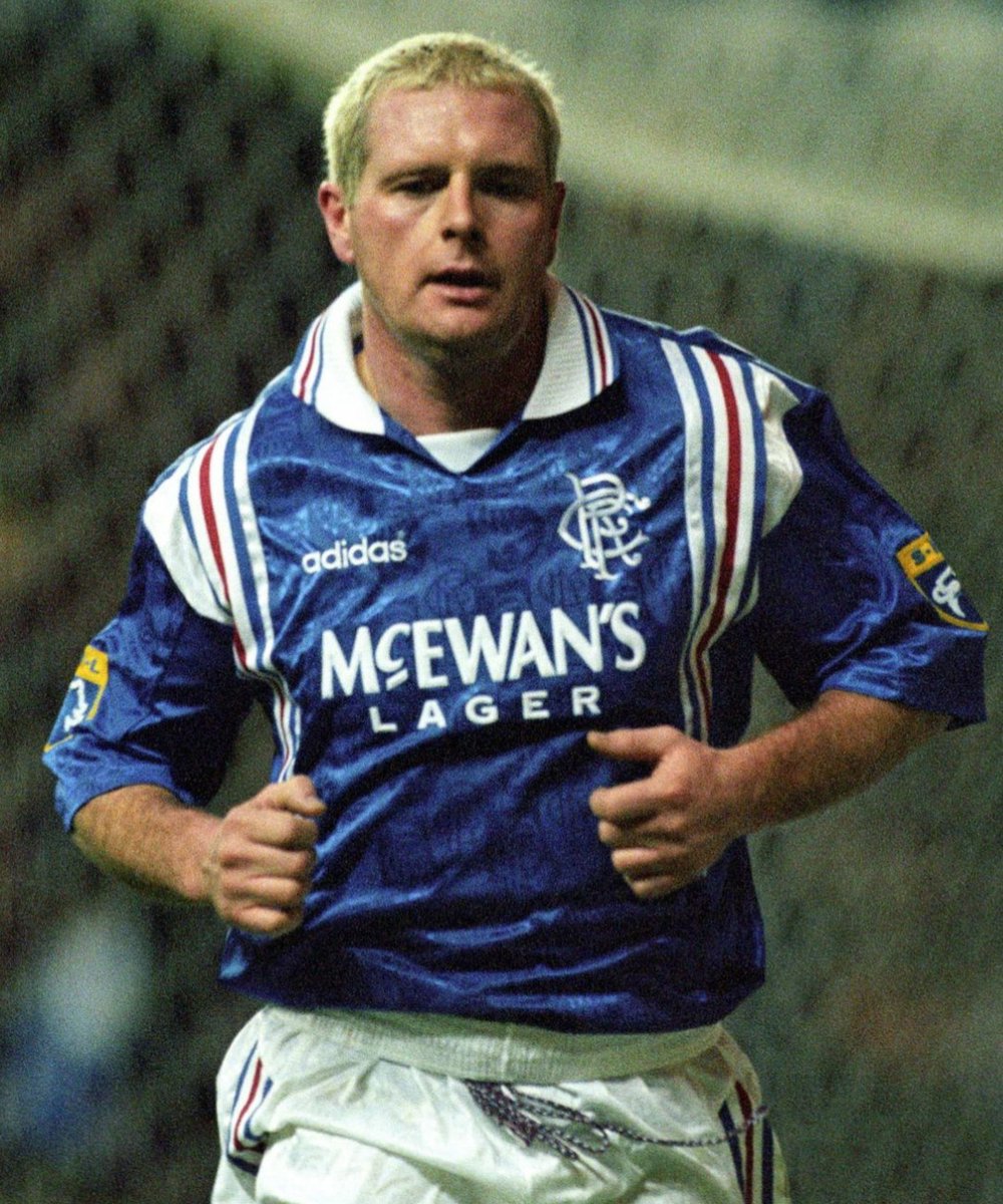 90sfootball's tweet photo. Gazza. The Rangers Years. https://t.co/6DaBM5ZLA1