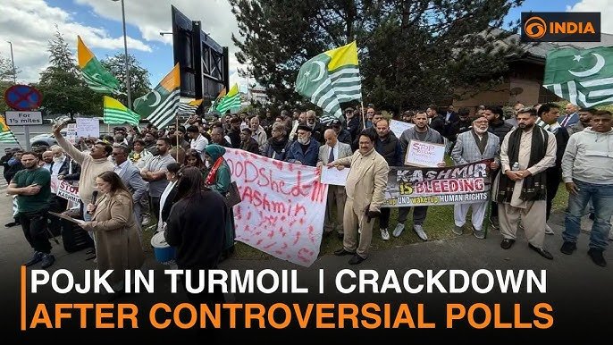 md_deepesh's tweet photo. PoJK is on fire.
70+ dead in weeks. 
Pakistan Army firing into unarmed crowds.

Videos flooding in. 
People in POJK begging India to come in.

And right on cue, our own so called "pundits" start beating the drum.

Take PoJK back, they say. 
Liberate PoJK, they say.

Know why, "Narender Surrender" Slogan was Raised and made mainstream.

Nobody asks what liberation actually costs.

Walk into POJK and you inherit a war zone, not a homeland.

You inherit refugees, weapons, and a Gaza timeline.
You inherit an economy bled dry funding a forever conflict.
You inherit a demographic and electoral headache.

Thats exactly what America want us to do.
That's exactly what Pakistan want us to do.

Pakistan does not need to win that war.
Pakistan just needs India to enter it.

India is not silent because it is weak.
India is silent because it has read the trap.

Watch the border. 
Seal the border. 
Say nothing.

The chessboard rewards patience, not applause.