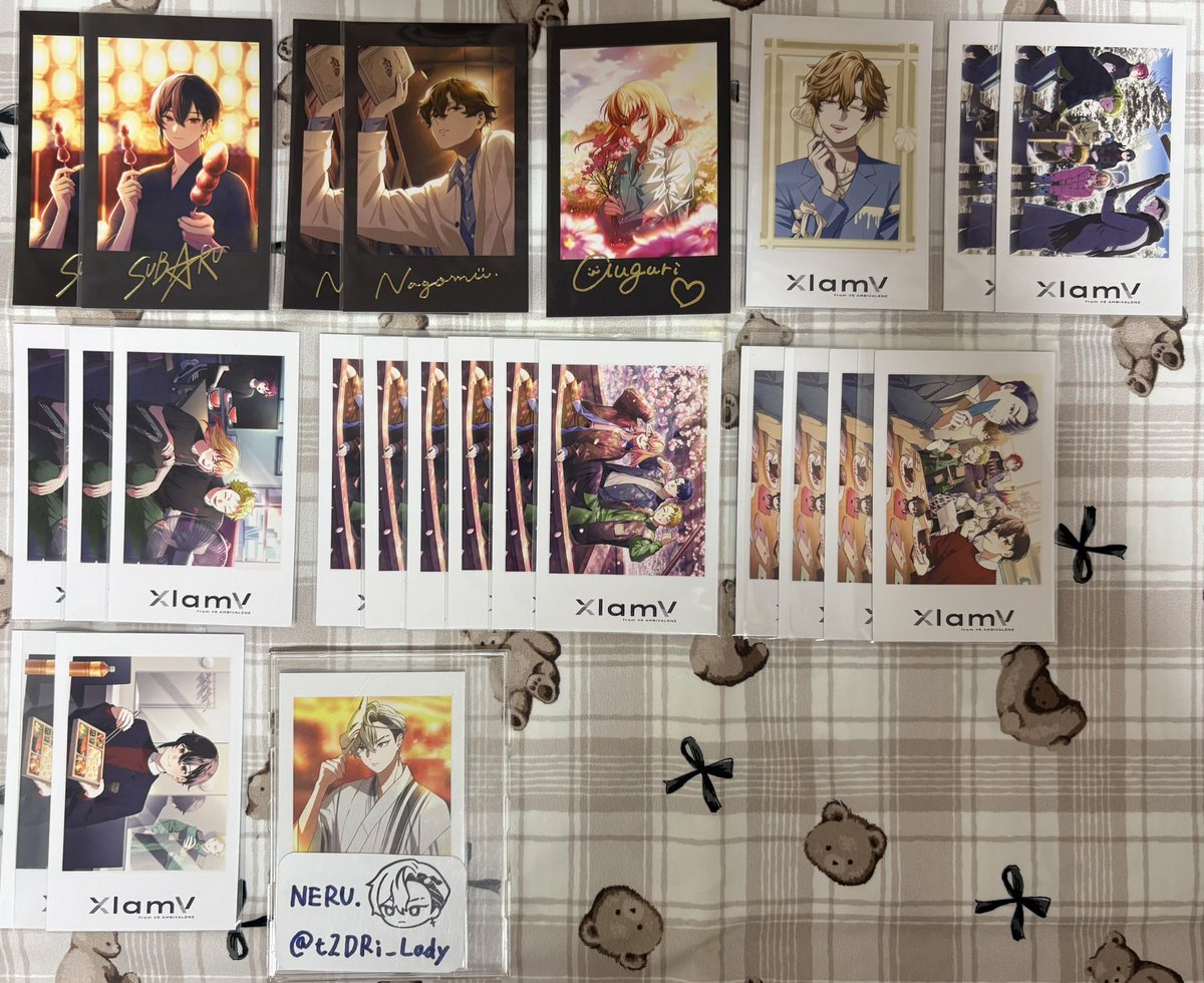 t2DRi_Lady's tweet photo. 【交換】VS AMBIVALENZ ビバレン XlamV With Us OS特典 缶バ Lovelight クリカ シャタカ シャタコレ

譲: スバル イッセイ じんたろう なごむ さくや アグリ
求: 同種 レオン(シャタカ:求詳細5枚目/クリカ:求詳細6枚目)

リトリン必読
他ポスト含め纏めての交換優先
お声掛けは下📮へお願いいたします https://t.co/vgRo3xzNlT