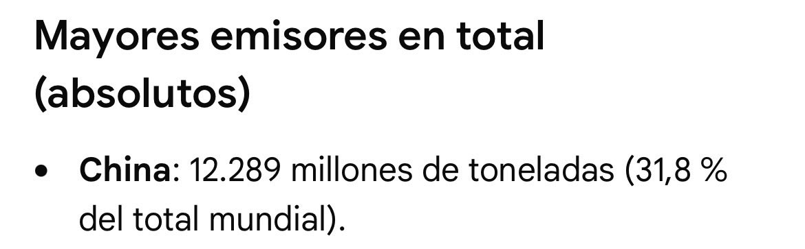 NetSergioLopez's tweet photo. @JuanviPalleter Pero para comerle el culo a China siempre estamos a tiempo ... el mayor responsable del calentamiento global que no cambio climático ... https://t.co/9Q4uxUt7Nd