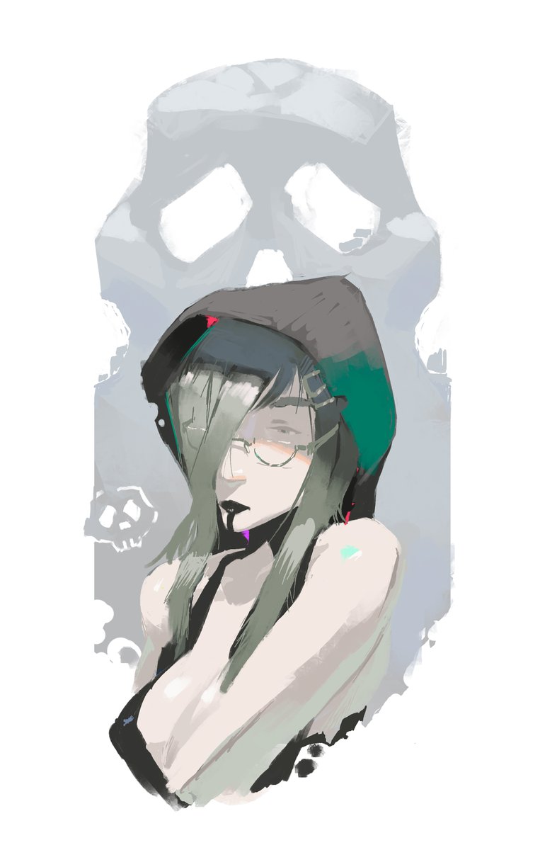 cael9986's tweet photo. Nyx ☠️🪦 oc from @_Fayzx  by me https://t.co/bWfoGYT5Qx