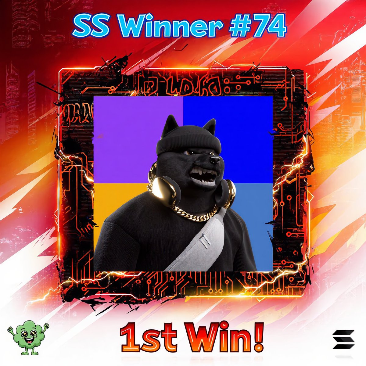 CryptoSmurf44's tweet photo. SMURF SPOTLIGHT V2 WINNER! Day 74
🔴 1st Win 🔴

Congrats to @PrinceKenniera

Winner Requirements:
✅️ 1. Follow @PrinceKenniera
✅️ 2. Like, RT, &amp; Comment
✅️ 3. Tag 3 frens
✅️ 4. Be original and authentic

EVERY 2 TIMES you win, you also win $50 in $SOL. https://t.co/kIZ3qLWEbE