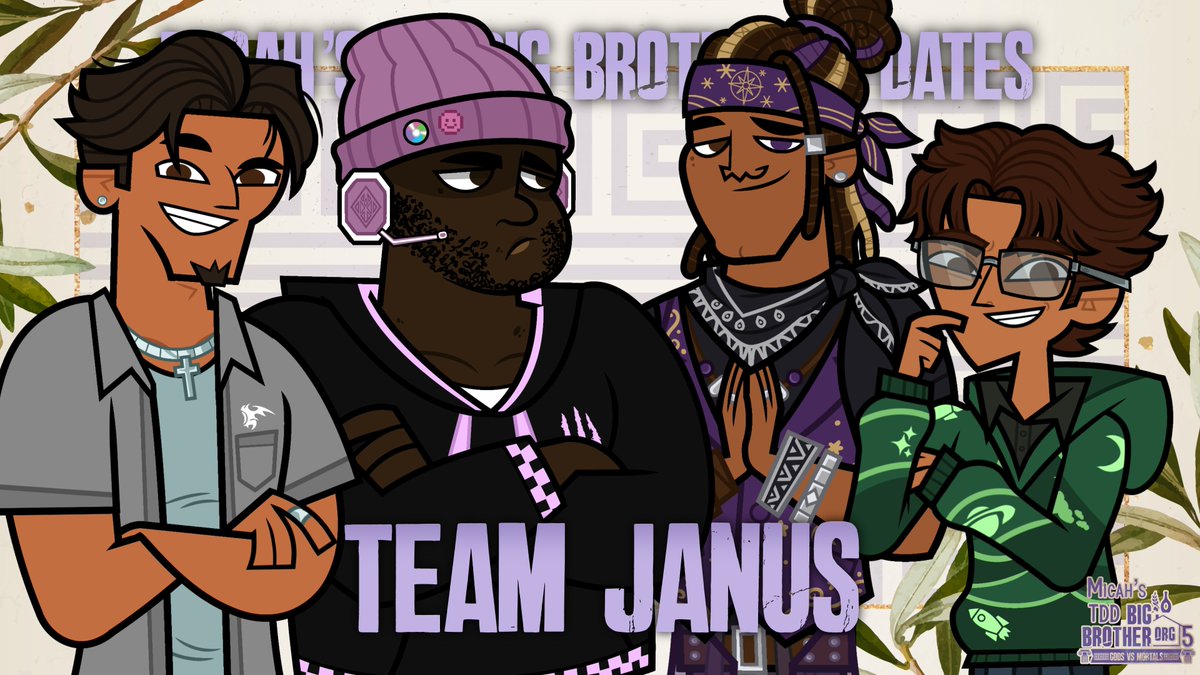 Orionextra's tweet photo. Team Janus win the wedding challenge!

Orion win HOH Connie exict oop-

Orion interact with peter for meetig 

Orion interact with pepper and they have argument

Orion interact with Mason and Mason doesn't give him the poop sock #micahsbigbrother #mbb #tdoc #tdbb https://t.co/K06UyKKUPp