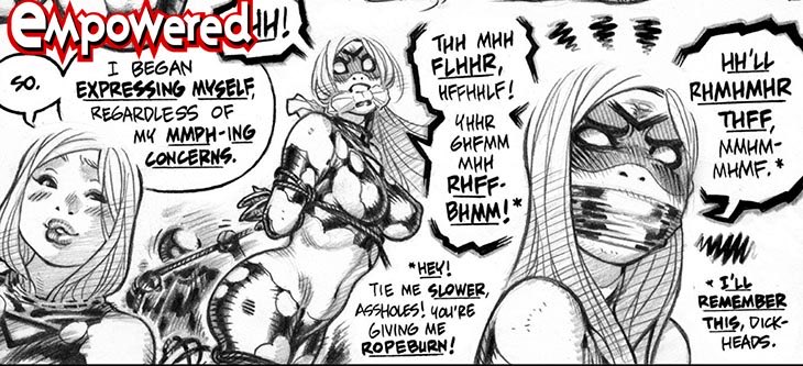 wildfire6113's tweet photo. I think my favorite superhero one is empowered she’s just great https://t.co/S1IAkmPeoJ
